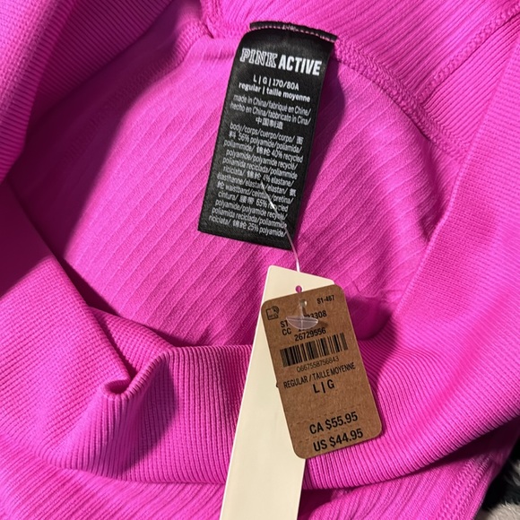 Pink VS Active regular leggings - Picture 3 of 4